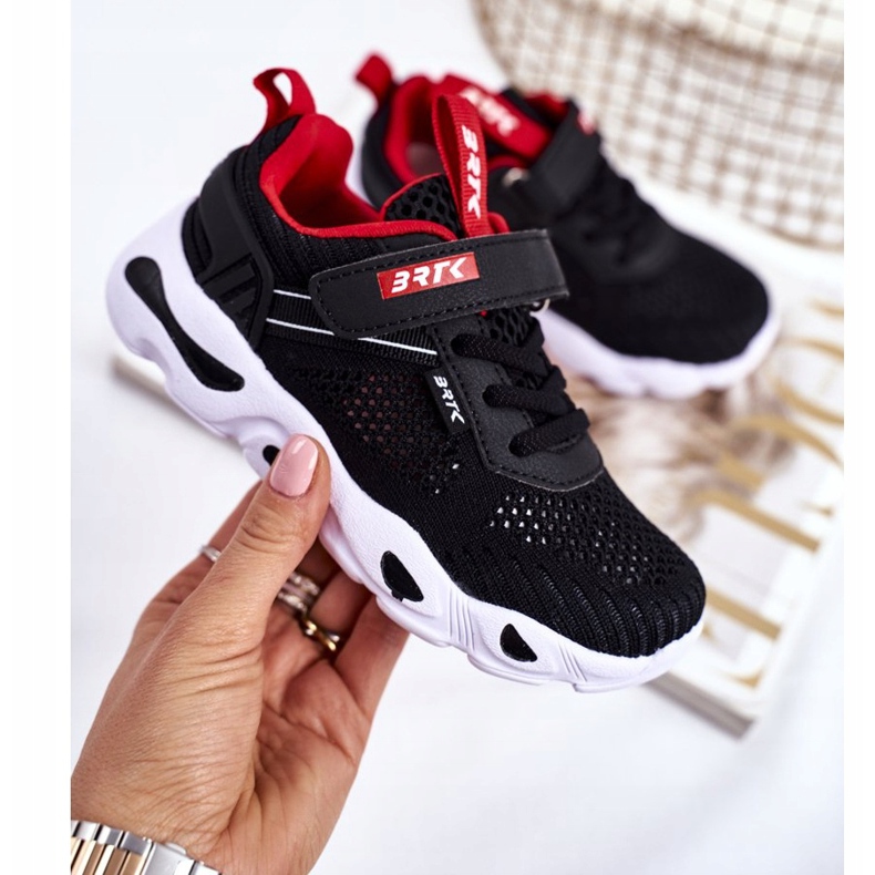 Bartek S.A. Obuwie Sportowe Dziecięce Bartek Czarne T-75214/W35 2