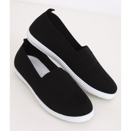 Tenisówki damskie czarne ZK097 Nero 1