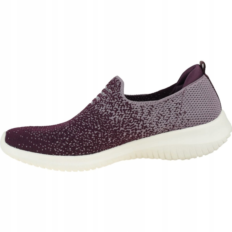Buty Skechers Ultra Flex W 13123-PLUM różowe szare 1