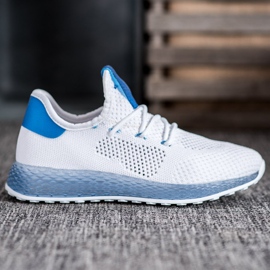SHELOVET Białe Ażurowe Sneakersy 2