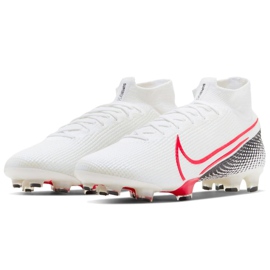 Buty piłkarskie Nike Mercurial Superfly 7 Elite Fg M AQ4174 160 białe białe 2