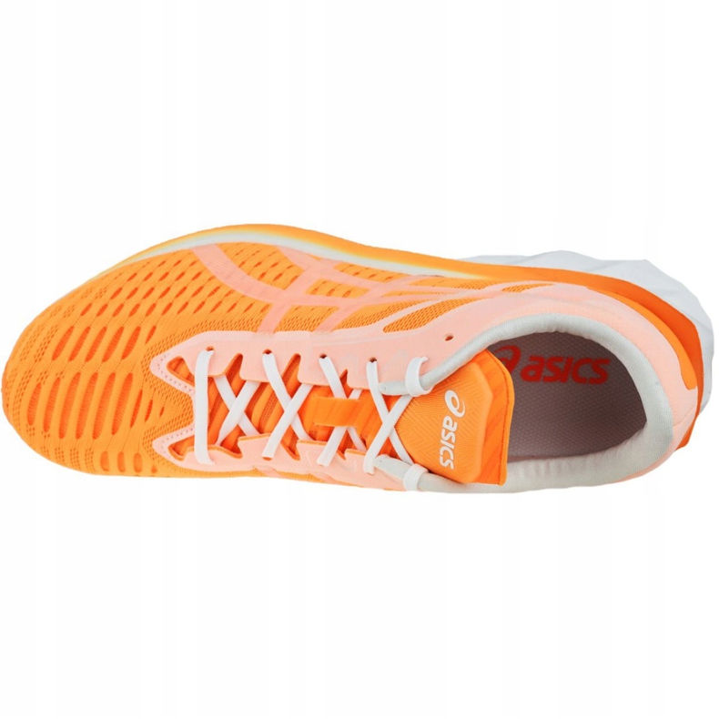 Buty Asics Novablast M 1011A778-800 pomarańczowe szare 2
