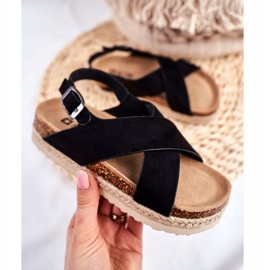 Sandałki Dziecięce Big Star Czarne FF374168 2