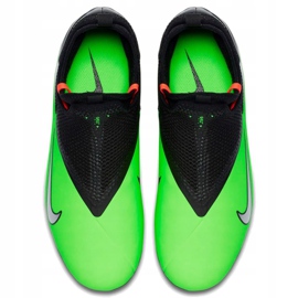Buty piłkarskie Nike Phantom Vsn 2 Academy Df Fg /MG Jr CD4059 306 wielokolorowe zielone 2