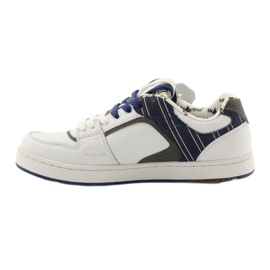 Sportowe buty McArthur 18-wt white/blue białe niebieskie szare 2