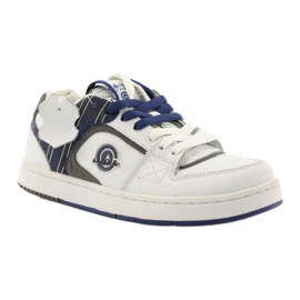 Sportowe buty McArthur 18-wt white/blue białe niebieskie szare 1