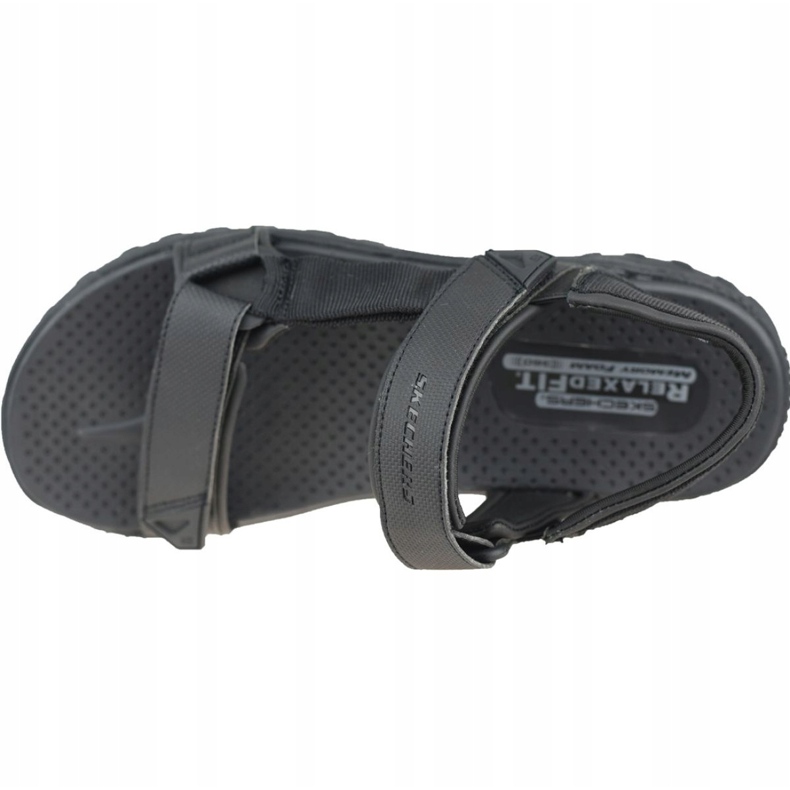 Sandały Skechers Reggae-Elsinore M 204114-BBK czarne 2