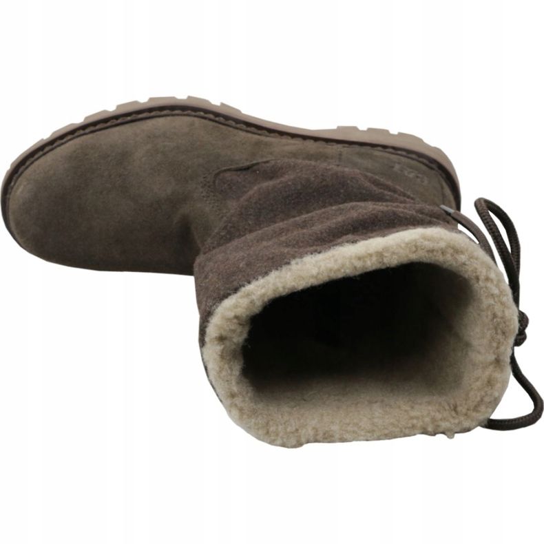 Buty Caterpillar Showcase Fur W P310537 brązowe czarne 2