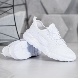 SHELOVET Białe Sneakersy Tekstylne 2
