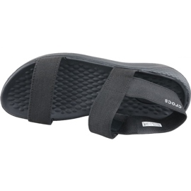 Sandały Crocs LiteRide Sandal W 205106-060 czarne 36/37 2