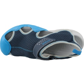 Sandały Crocs Swiftwater U 15041-49T granatowe niebieskie 2