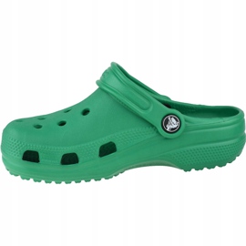 Klapki Crocs Crocband Clog K Jr 204536-3TJ zielone 1