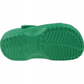 Klapki Crocs Crocband Clog K Jr 204536-3TJ zielone 3