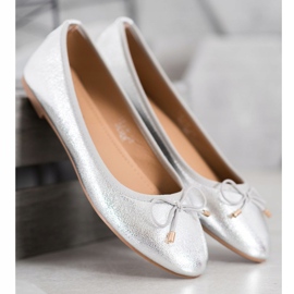 Seastar Baleriny Z Eko Skóry szare 1