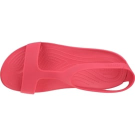 Sandały Crocs W Serena Sandals 205469-611 czerwone 2