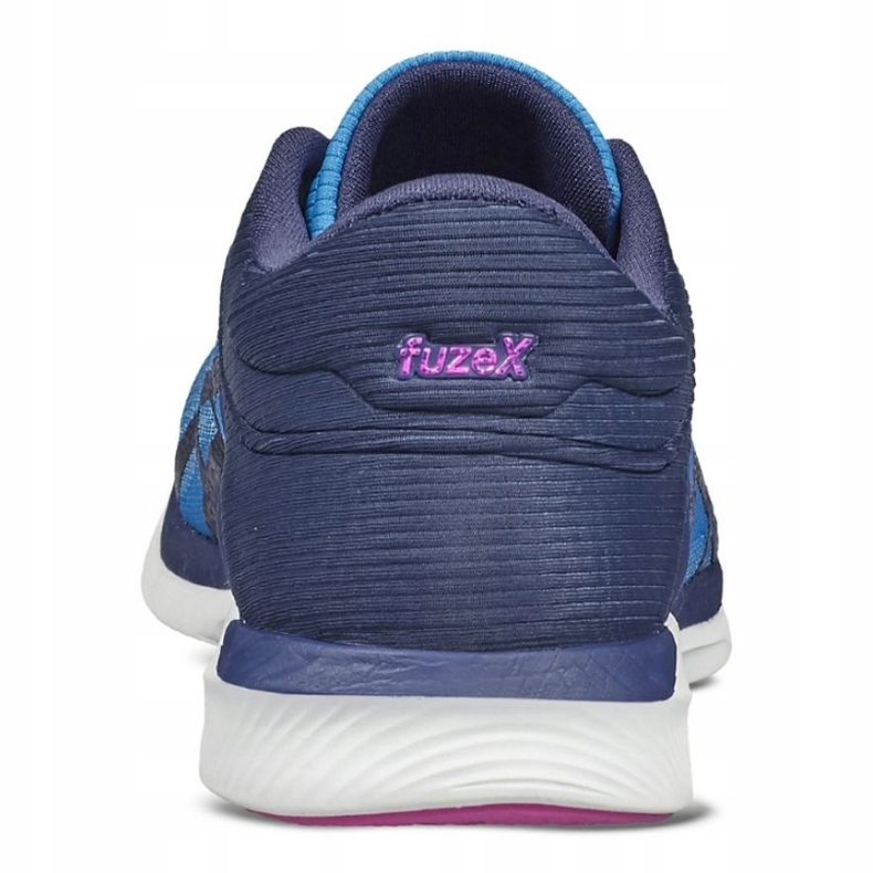 Buty Asics FuzeX Rush W T768N-4349 niebieskie 2
