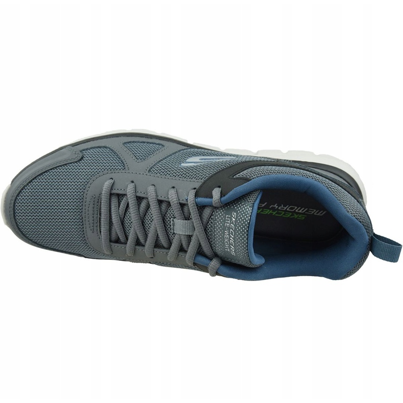 Buty Skechers Track-Scloric M 52631-GYNV szare 2