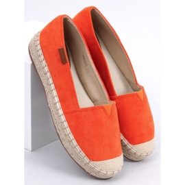Espadryle klasyczne pomarańczowe 99-23A Orange 1
