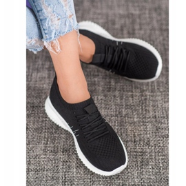 Ażurowe Obuwie MCKEYLOR czarne 2