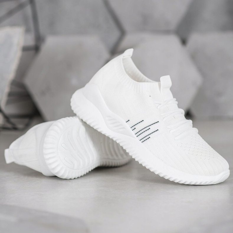 Ażurowe Obuwie MCKEYLOR białe 2