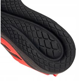 Buty biegowe adidas Fluidflow M EG3664 czarne pomarańczowe 1