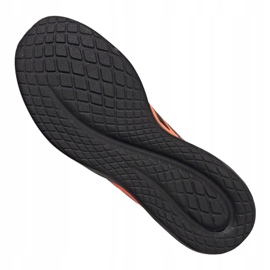 Buty biegowe adidas Fluidflow M EG3664 czarne pomarańczowe 3
