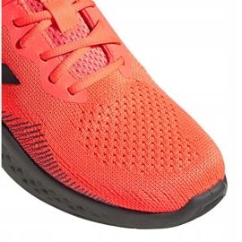 Buty biegowe adidas Fluidflow M EG3664 czarne pomarańczowe 5