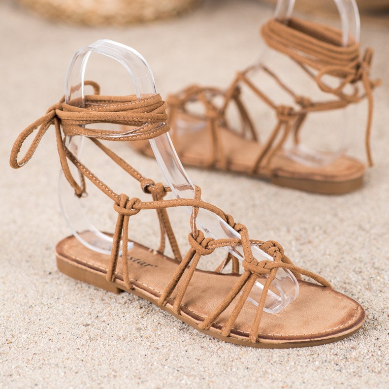 Seastar Sandały Rzymianki brązowe 1