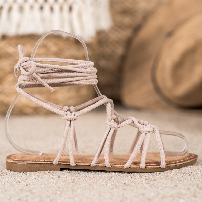 Seastar Sandały Rzymianki brązowe 1