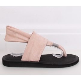 Sandałki japonki bawełniane różowe DD82P Pink 4