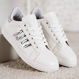 Renda Klasyczne Sportowe Buty białe 4