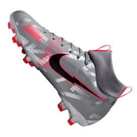 Buty piłkarskie Nike Superfly 7 Academy Mg Jr AT8120-906 srebrny wielokolorowe 2
