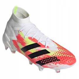 Buty piłkarskie adidas Predator Dracon 20.1 Fg M EG1599 wielokolorowe białe 3