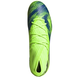Buty piłkarskie adidas Nemeziz 19.3 Tf M FV3994 wielokolorowe zielone 2