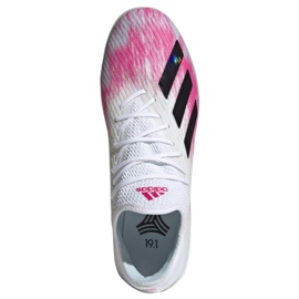 Buty piłkarskie adidas X 19.1 Tf M EG7135 wielokolorowe białe 2