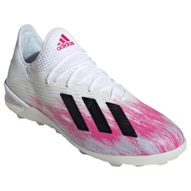 Buty piłkarskie adidas X 19.1 Tf M EG7135 wielokolorowe białe 3
