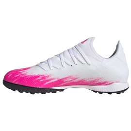 Buty piłkarskie adidas X 19.3 Tf M EG7157 wielokolorowe białe 1