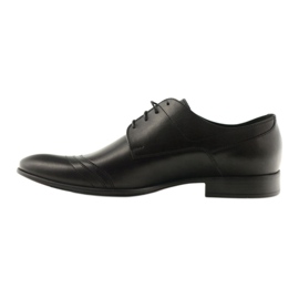 Półbuty buty męskie ze skóry Pilpol 1099 czarne 3