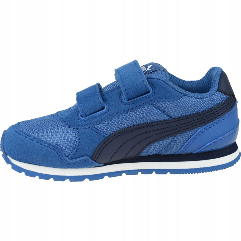 Buty Puma St Runner V 2 Infants Jr 367137-07 niebieskie 1