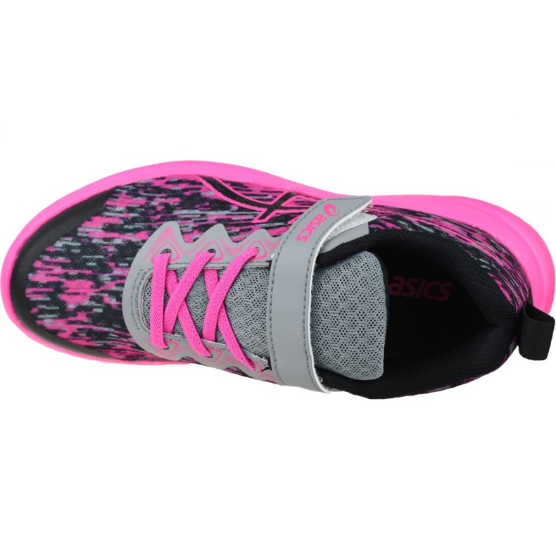 Buty Asics Soulyte Ps Jr 1014A098-021 czarne różowe zielone 2