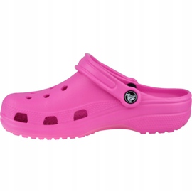Klapki Crocs Classic W 10001-6QQ różowe 1