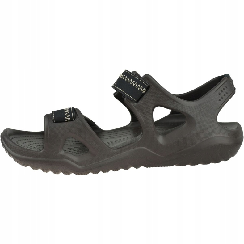 Sandały Crocs Swiftwater River Sandals M 203965-23K brązowe 1