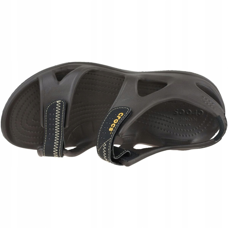 Sandały Crocs Swiftwater River Sandals M 203965-23K brązowe 2