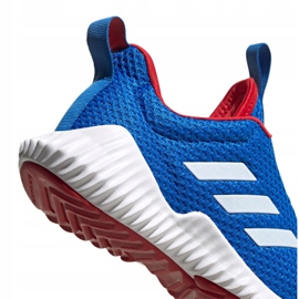 Buty biegowe adidas FortaRun Jr EF9693 niebieskie 5
