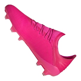 Buty piłkarskie adidas X 19.1 Fg M FV3467 fioletowe wielokolorowe 1
