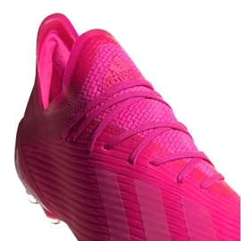 Buty piłkarskie adidas X 19.1 Fg M FV3467 fioletowe wielokolorowe 5