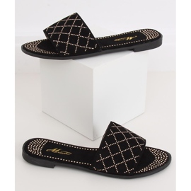 Klapki damskie czarne Q-85 Black 2