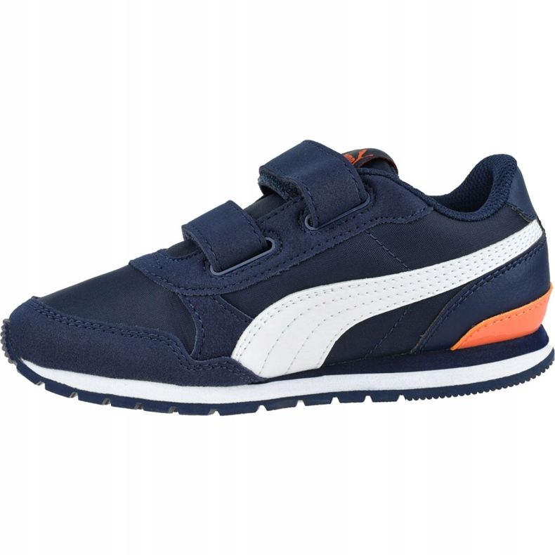 Buty Puma St Runner V2 Nl Ps Jr 365294 15 granatowe zielone 1