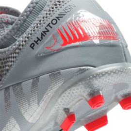 Buty piłkarskie Nike Phantom Vsn 2 Academy Df Mg Jr CD4059-906 szare wielokolorowe 7