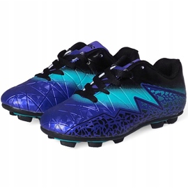 Buty piłkarskie Atletico Fg Jr XT2094-S77053 wielokolorowe niebieskie 2